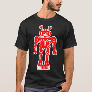 Camiseta Robot Mk I - (Vermelho)
