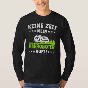 Camiseta Robot Mower Sayings Lawn Whisperer Garden Allotmen