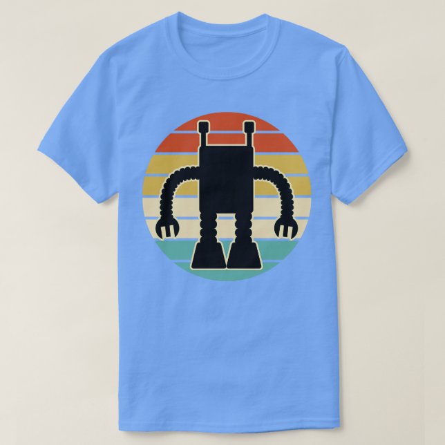Camiseta Robot Silhouette Robotics (Frente do Design)