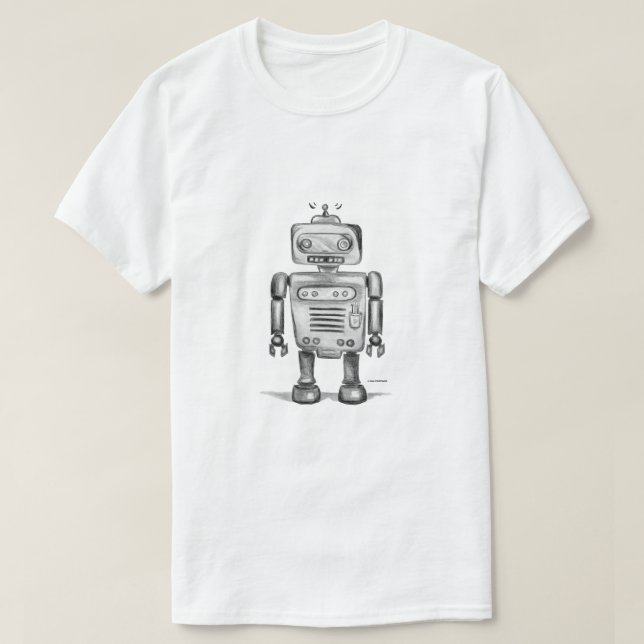 Camiseta Robot T-Shirt Original (Frente do Design)
