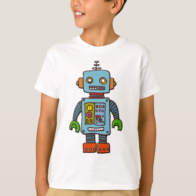 Camiseta robótica (Frente)