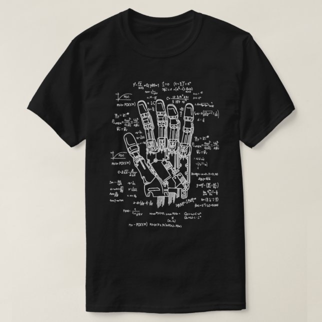 Camiseta Robótica de Formulários Robóticos Robóticos Robôti (Frente do Design)