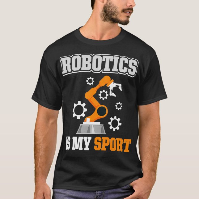 Camiseta Robótica É Meu Esporte (Frente)