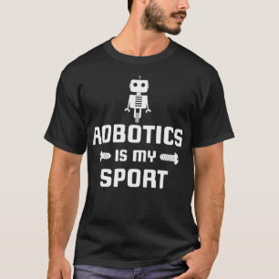Camiseta Robótica é o meu presente engraçado para robô