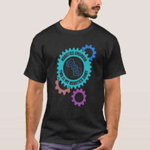 Camiseta Robótica Engenharia Mecânica Estudante Robô