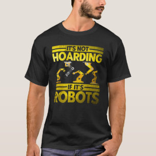 Camiseta Robótica Engenheiro Vintage Não Hospedado Se