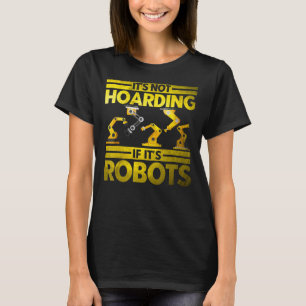 Camiseta Robótica Engenheiro Vintage Não Hospedado Se