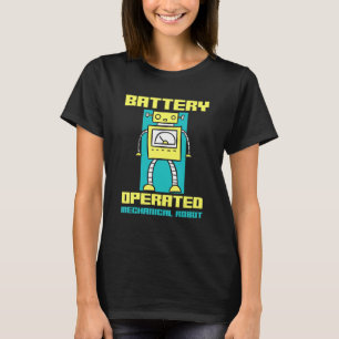 Camiseta Robótica Mecânica Operada por Bateria