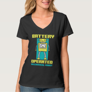 Camiseta Robótica Mecânica Operada por Bateria