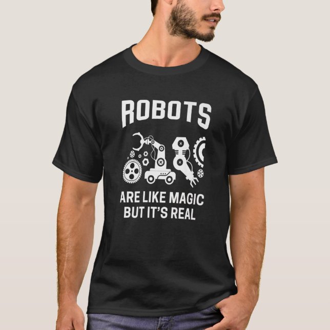 Camiseta Robótica Robótica Engenheiro Artifical Intellig (Frente)