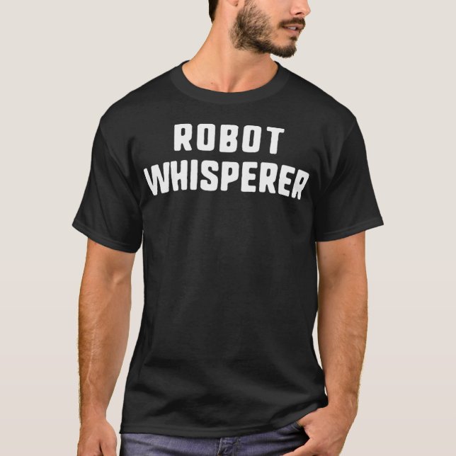 Camiseta Robótica Robótica Engraçada Robótica Robotica Robu (Frente)