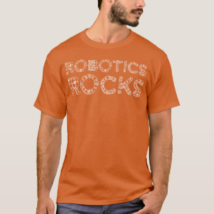 Camiseta Robótica Roupas amigo Engenheiro de Robótica