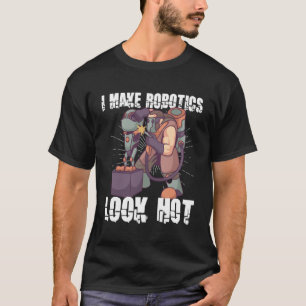 Camiseta Robotics Machine Learning Robot Robotics Engineeri