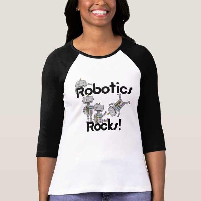 Camiseta Robotics Rocks (Frente)