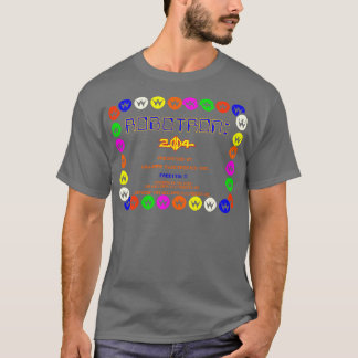 Camiseta Robotron 2084 - design do fã do jogo retro arcade