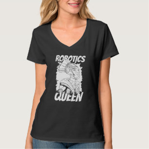 Camiseta Robots Queen Ai Artificial Intelligence Robotics