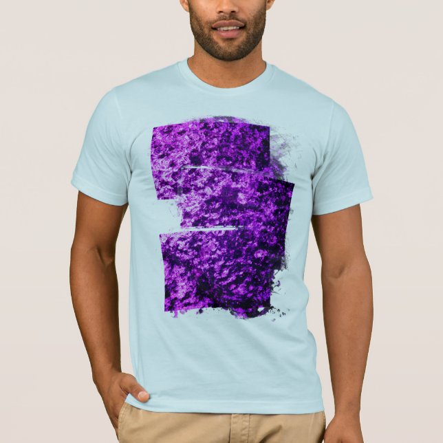 Camiseta Roca de Coral Roxo (Frente)