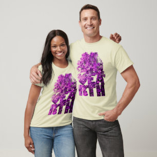 Camiseta Roca de Coral Roxo