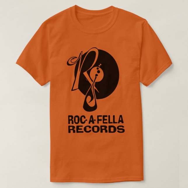 Camiseta RocAFella Records Hoodie (Frente do Design)