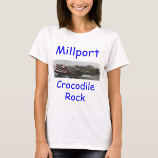 Camiseta Rocha 2 do crocodilo de Millport