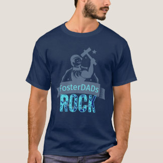 Camiseta Rocha adoptiva dos pais - período azul