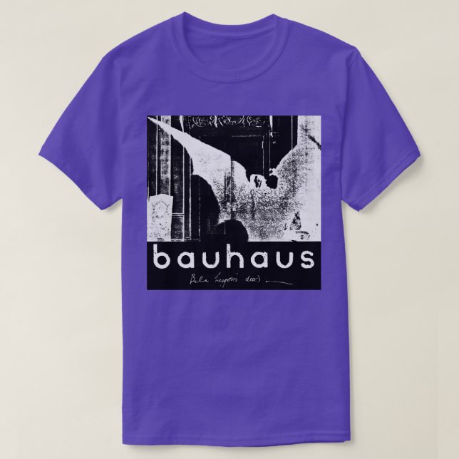 Camiseta rocha bauhaus (Frente do Design)