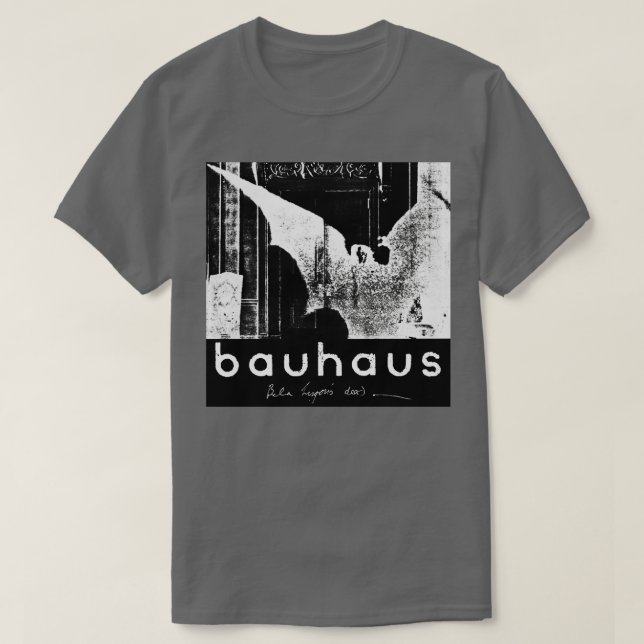 Camiseta rocha bauhaus (Frente do Design)