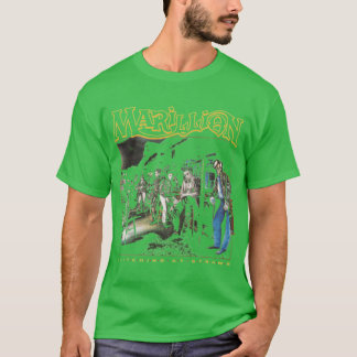 Camiseta rocha britânica MARILLION amigo engraçado vintage