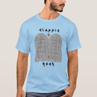 Camiseta Rocha clássica (tintura do laço)