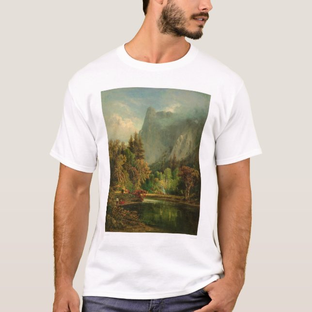 Camiseta Rocha da sentinela, Yosemite, Califórnia (0797A) (Frente)