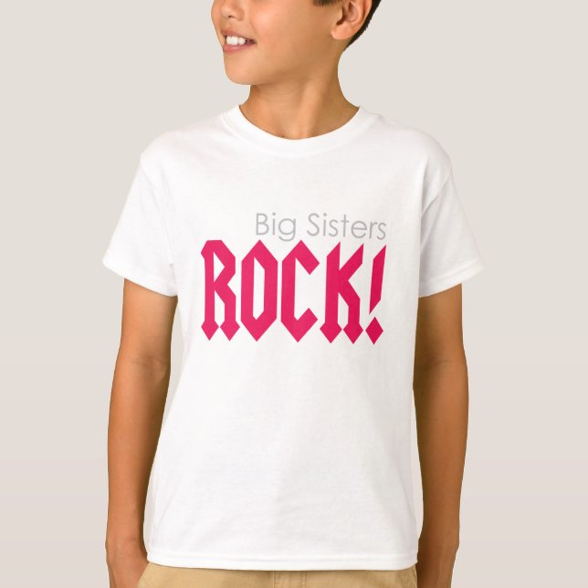 Camiseta Rocha das irmãs mais velha! (Frente)
