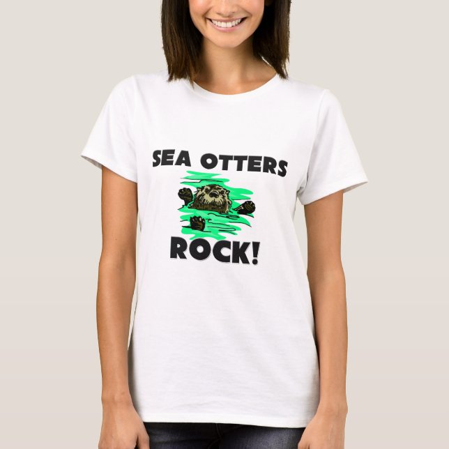 Camiseta Rocha das lontras de mar (Frente)