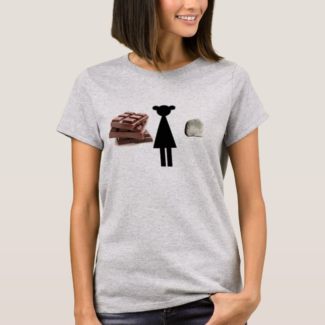 Camiseta Rocha de Chocolate Girls! (Frente)