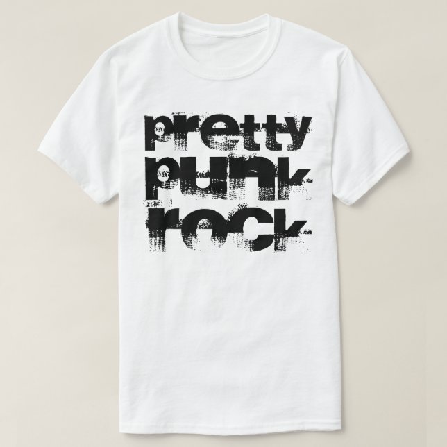 Camiseta ROCHA DE PUNK bonito (Frente do Design)