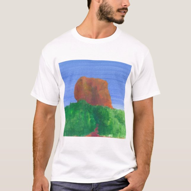 Camiseta Rocha de Sigiriya (Frente)