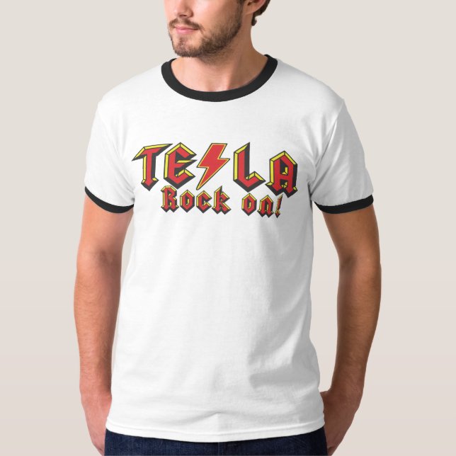 Camiseta Rocha de Tesla (Frente)