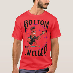 Camiseta Rocha do Mordomo Inferior Apagando-a pela Âncora