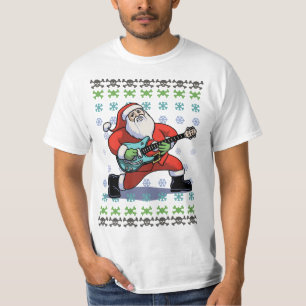 Camiseta Rocha do papai noel feia