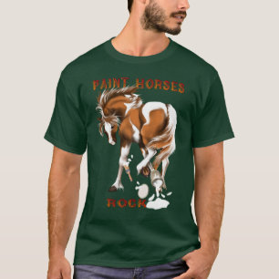 Camiseta Rocha dos cavalos do *Paint