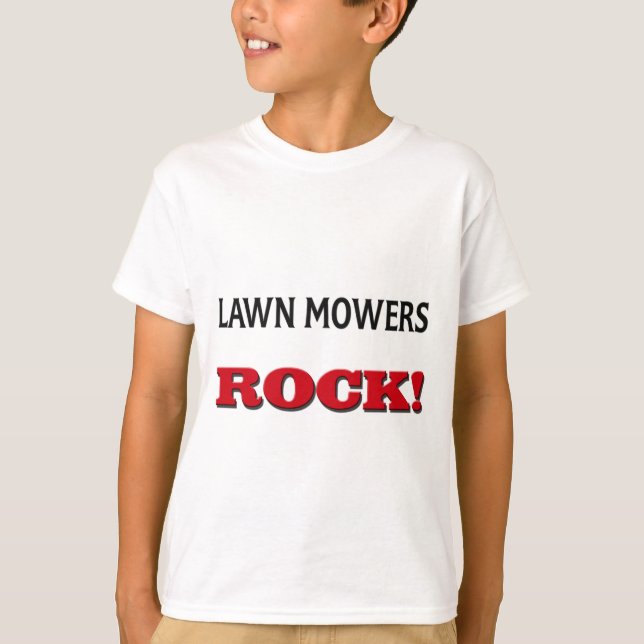 Camiseta Rocha dos cortadores de relva (Frente)