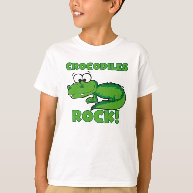 Camiseta Rocha dos crocodilos (Frente)