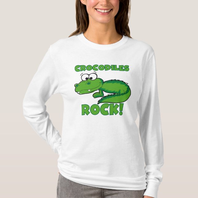 Camiseta Rocha dos crocodilos (Frente)