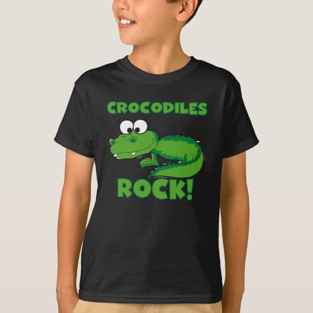 Camiseta Rocha dos crocodilos (Frente)