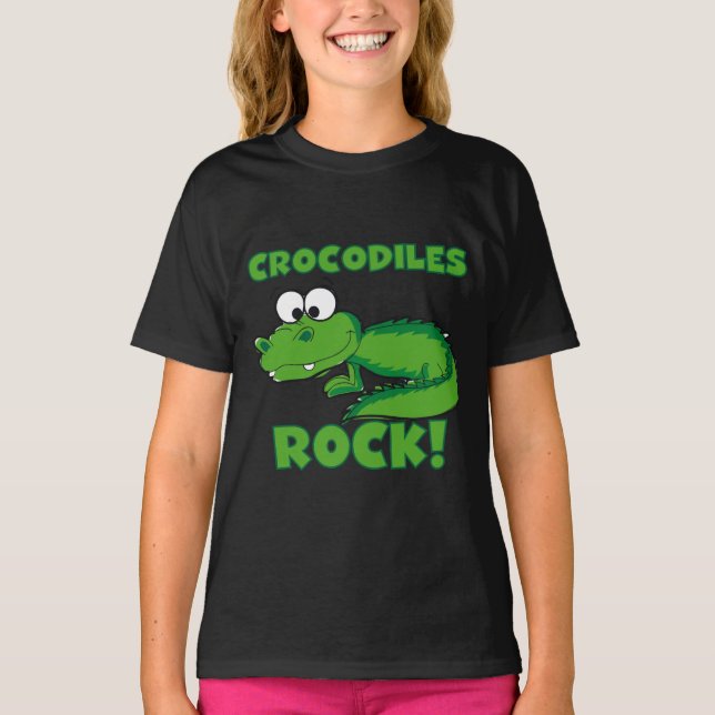Camiseta Rocha dos crocodilos (Frente)