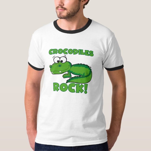 Camiseta Rocha dos crocodilos (Frente)