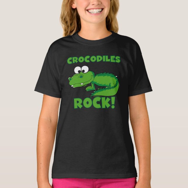 Camiseta Rocha dos crocodilos (Frente)