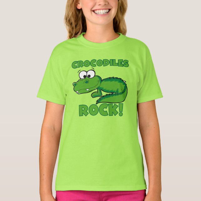 Camiseta Rocha dos crocodilos (Frente)