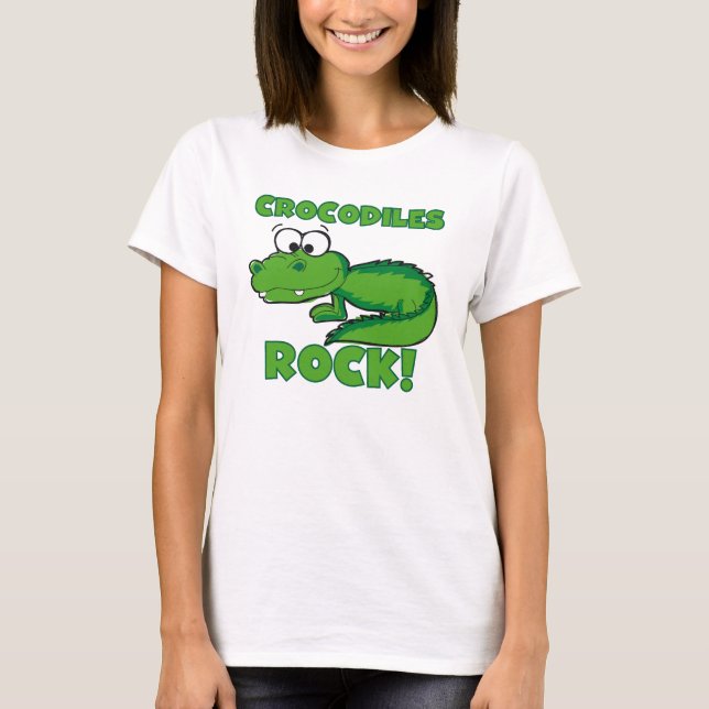 Camiseta Rocha dos crocodilos (Frente)