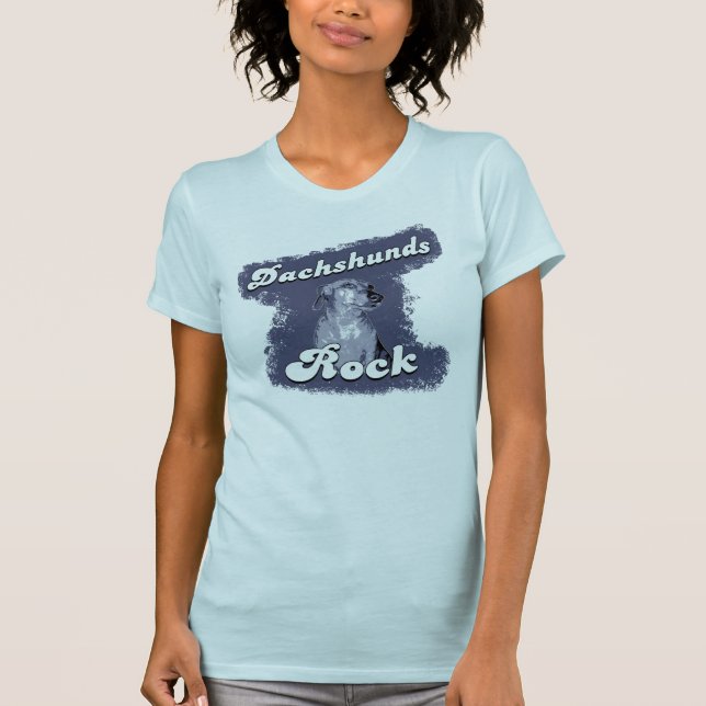 Camiseta Rocha dos Dachshunds (Frente)
