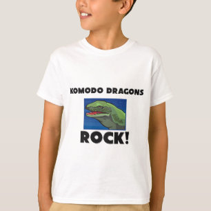 Camiseta Rocha dos dragões de Komodo